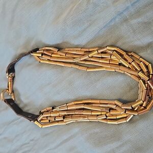 Gold Multi-Strand Necklace